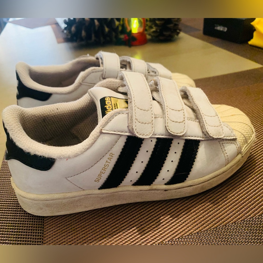 Adidas Superstar Kids Shoes - White and Black